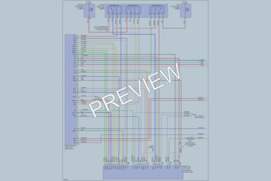 2004 Toyota Tacoma Anti Lock Brakes wiring diagram preview