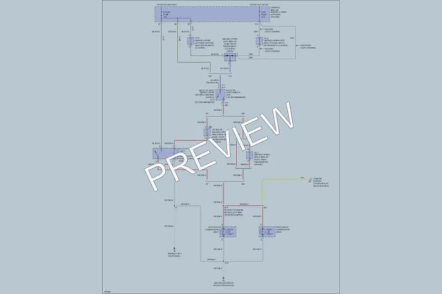 2004 Toyota Tundra Exterior Lights wiring diagram preview