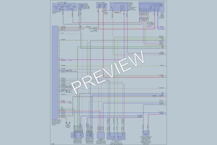 2004 Volkswagen NewBeetle Engine Performance wiring diagram preview
