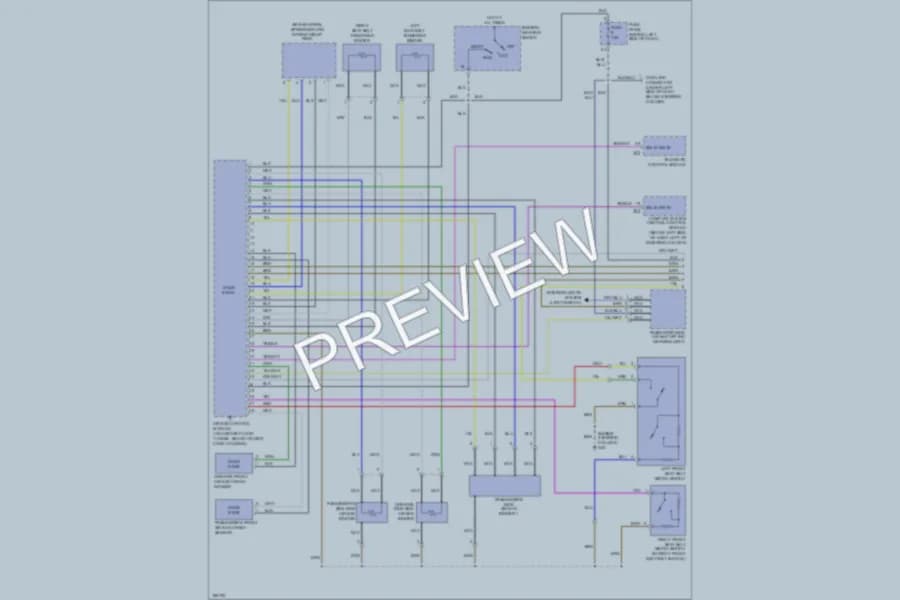2004 Volkswagen NewBeetle Supplemental Restraints wiring diagram preview