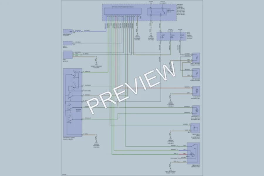 2004 Volkswagen NewBeetle Wiper Washer wiring diagram preview
