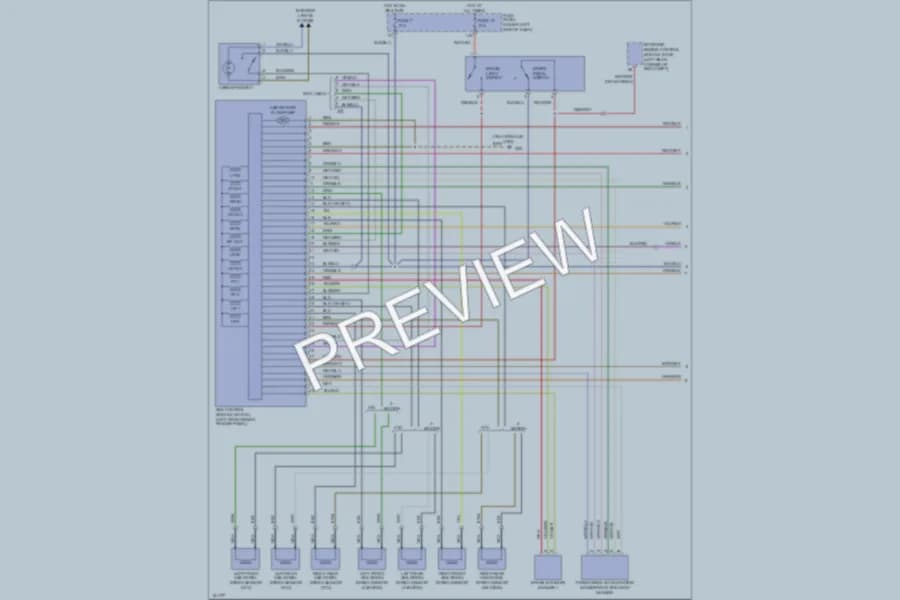 2004 Volkswagen Passat Anti Lock Brakes wiring diagram preview