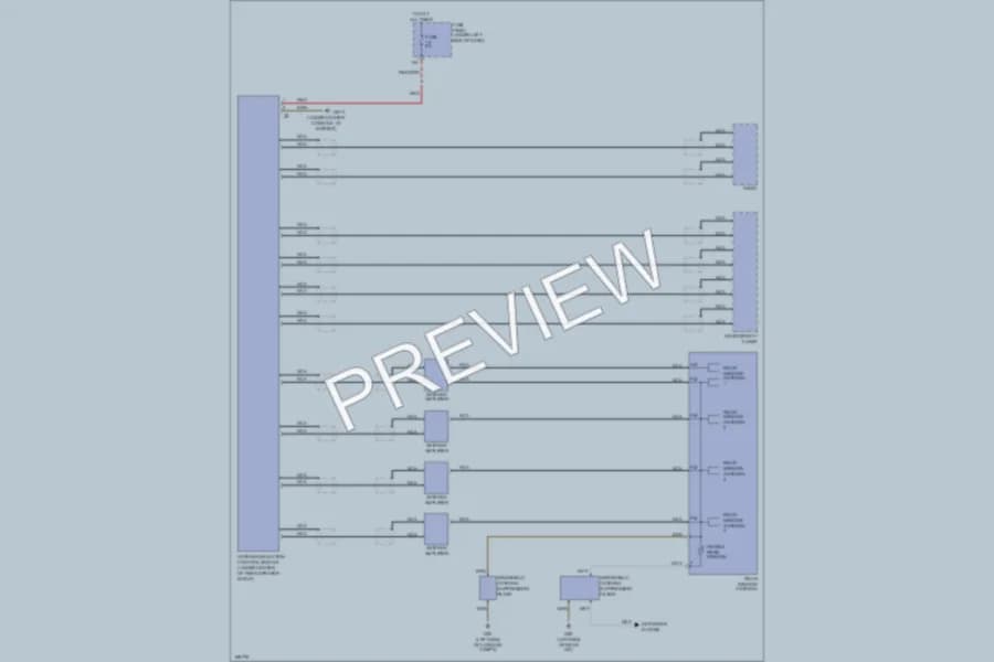 2004 Volkswagen Passat Radio wiring diagram preview