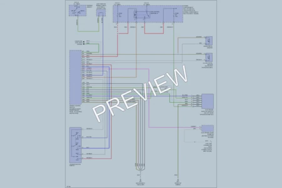 2004 Volvo C70 Cruise Control wiring diagram preview