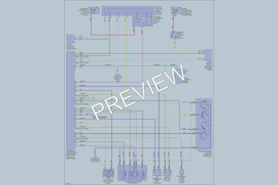 2004 Volvo S60 Transmission wiring diagram preview