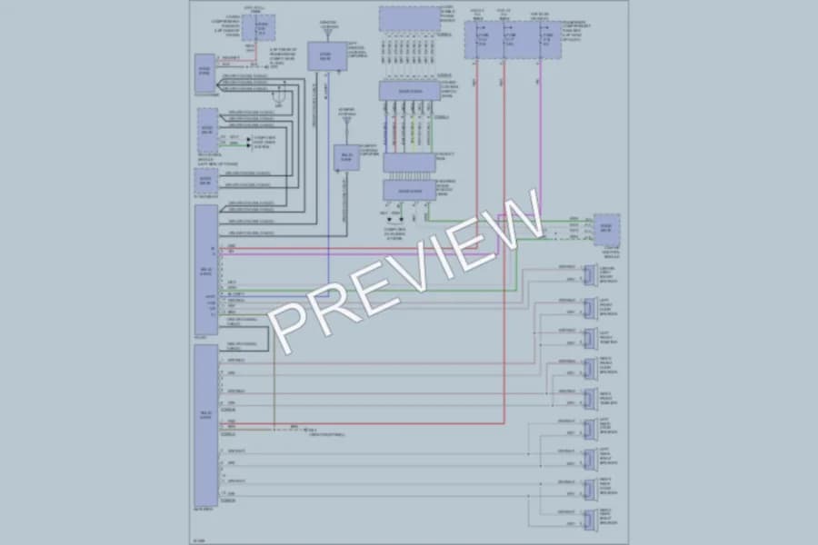 2004 Volvo S80 Radio wiring diagram preview
