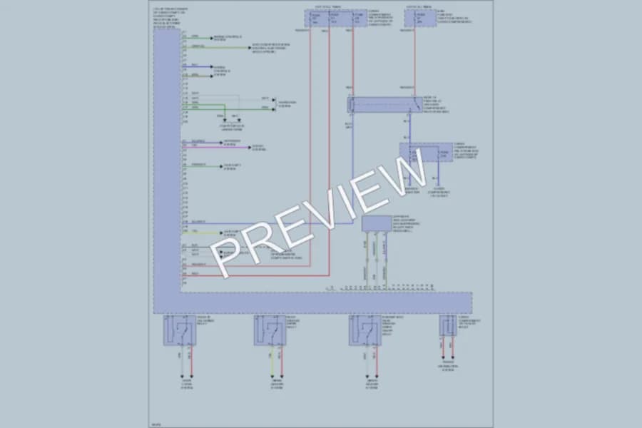 2004 Volvo V70 Body Control Modules wiring diagram preview