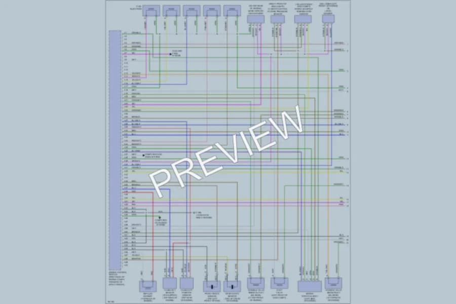 2004 Volvo V70 Engine Performance wiring diagram preview