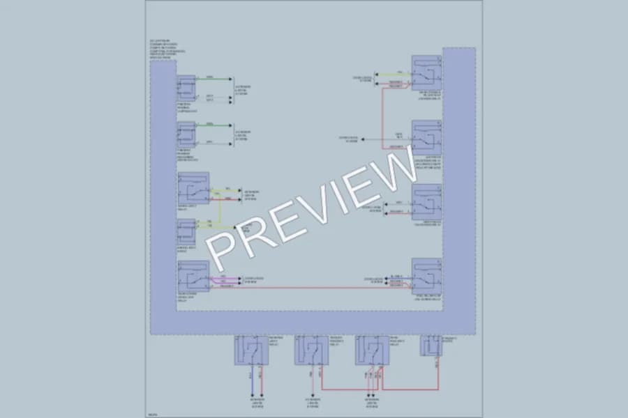 2004 Volvo XC90 Body Control Modules wiring diagram preview