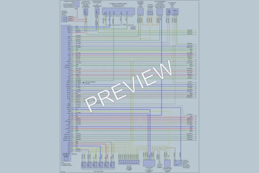 2005 Acura MDX Engine Performance wiring diagram preview
