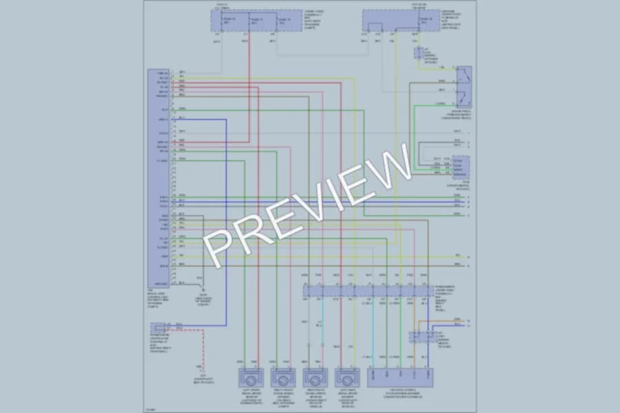 2005 Acura RL Anti Lock Brakes wiring diagram preview