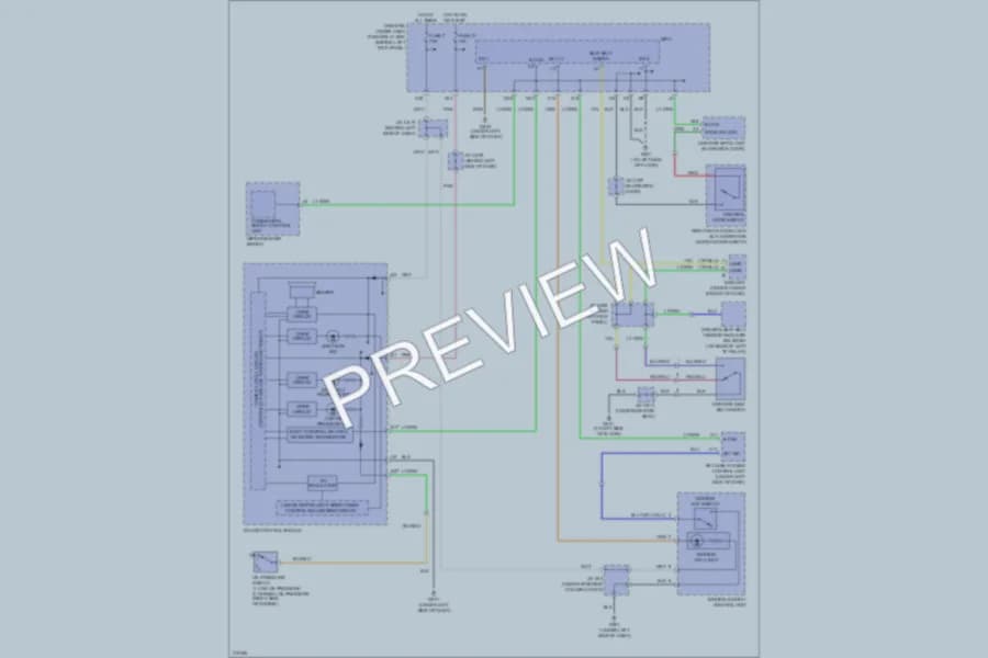 2005 Acura RL Warning Systems wiring diagram preview