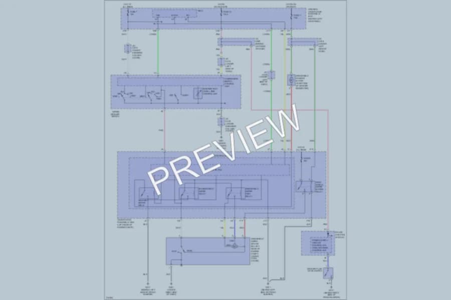 2005 Acura RL Wiper Washer wiring diagram preview