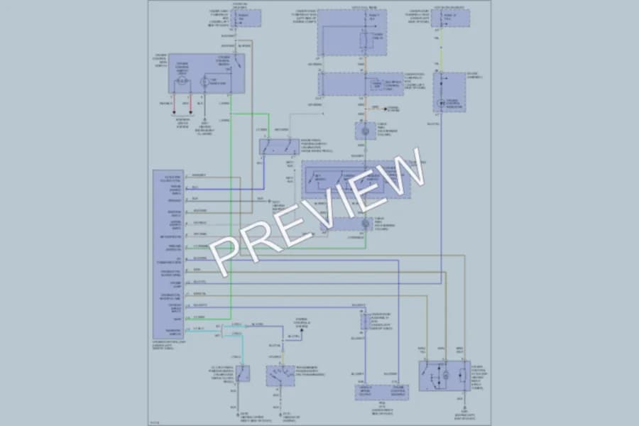2005 Acura RSX Cruise Control wiring diagram preview