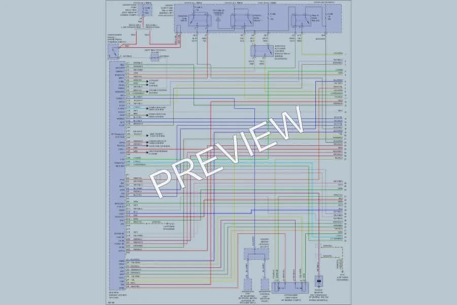 2005 Acura TL Engine Performance wiring diagram preview