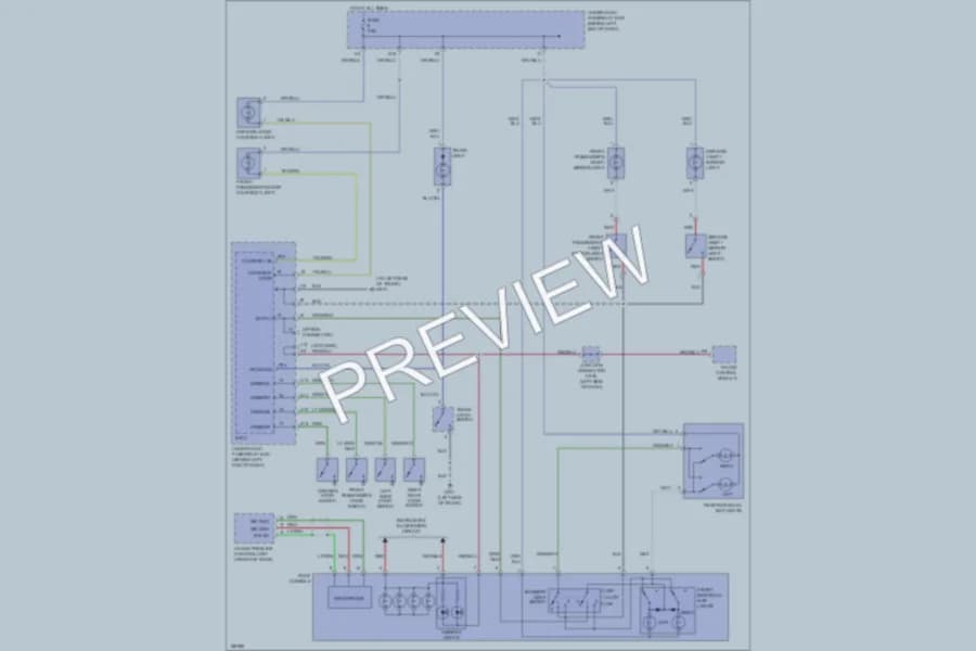 2005 Acura TL Interior Lights wiring diagram preview