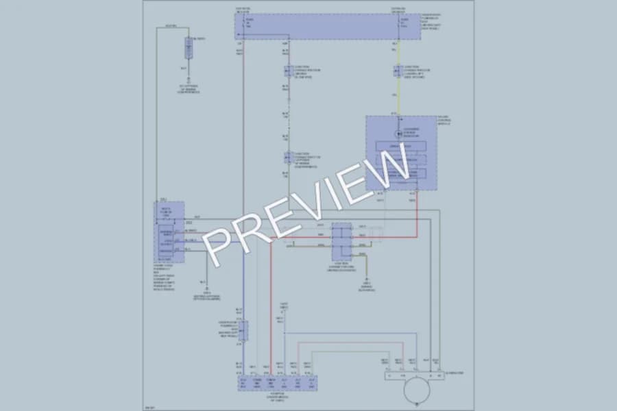 2005 Acura TSX Starting Charging wiring diagram preview