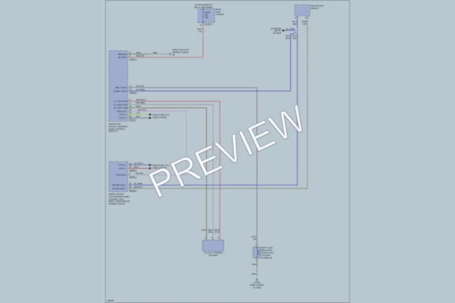 2005 BMW 525i Shift Interlock wiring diagram preview