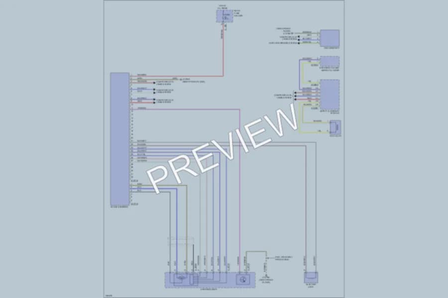 2005 BMW 530i Electronic Power Steering wiring diagram preview