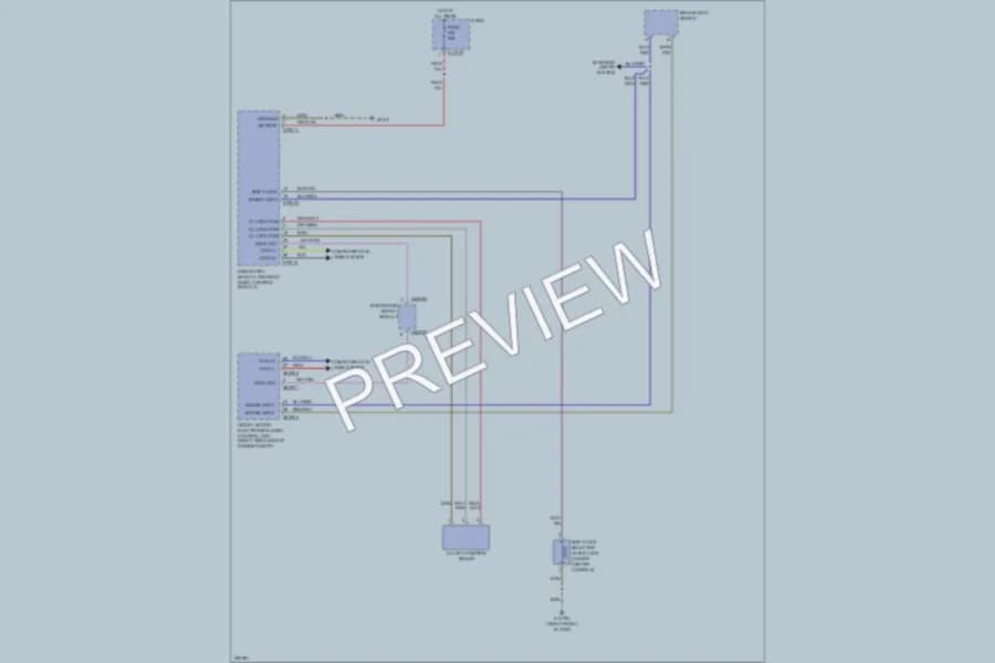 2005 BMW 545i Shift Interlock wiring diagram preview