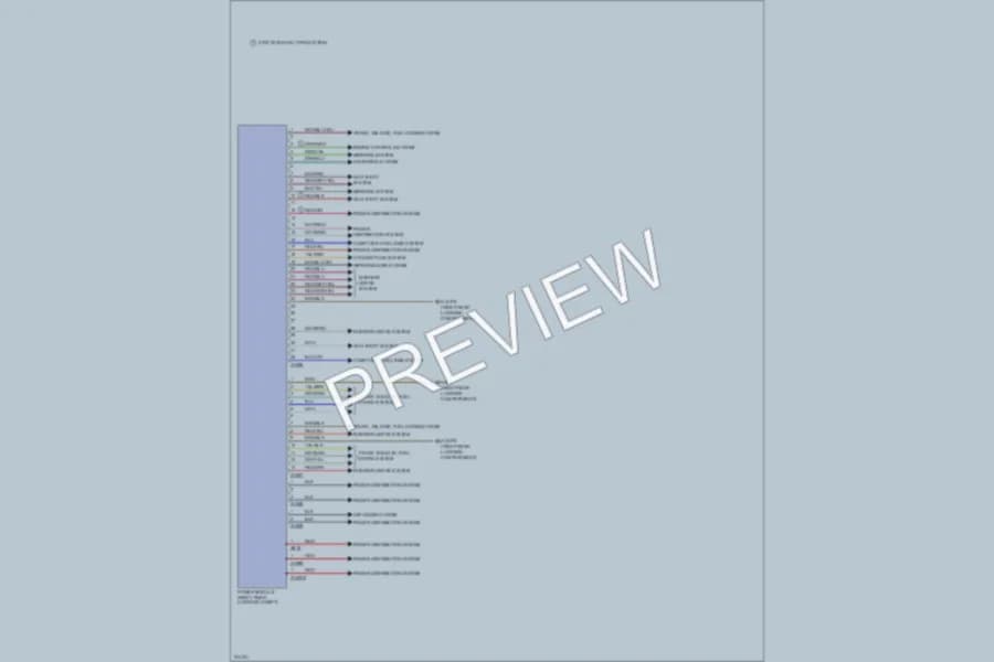2005 BMW 745Li Body Control Modules wiring diagram preview