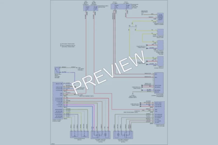 2005 BMW 760Li Cruise Control wiring diagram preview