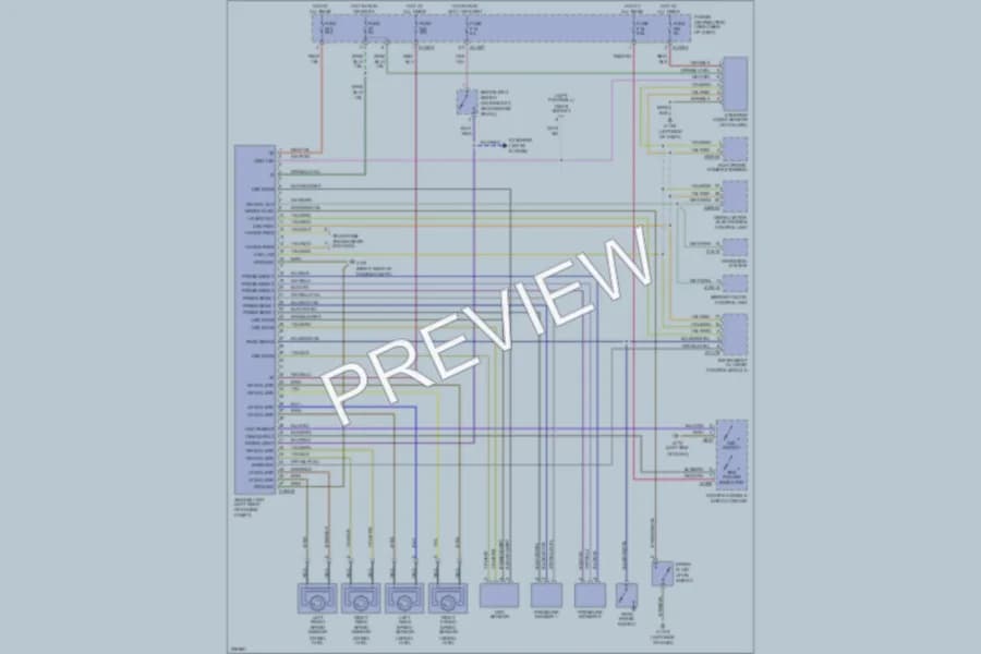 2005 BMW Z4 Anti Lock Brakes wiring diagram preview