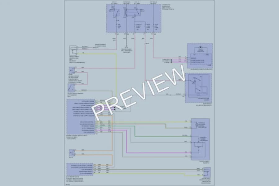 2005 Cadillac CTS Cruise Control wiring diagram preview