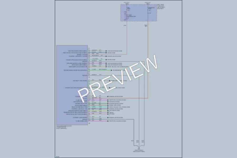 2005 Cadillac CTSV Body Control Modules wiring diagram preview