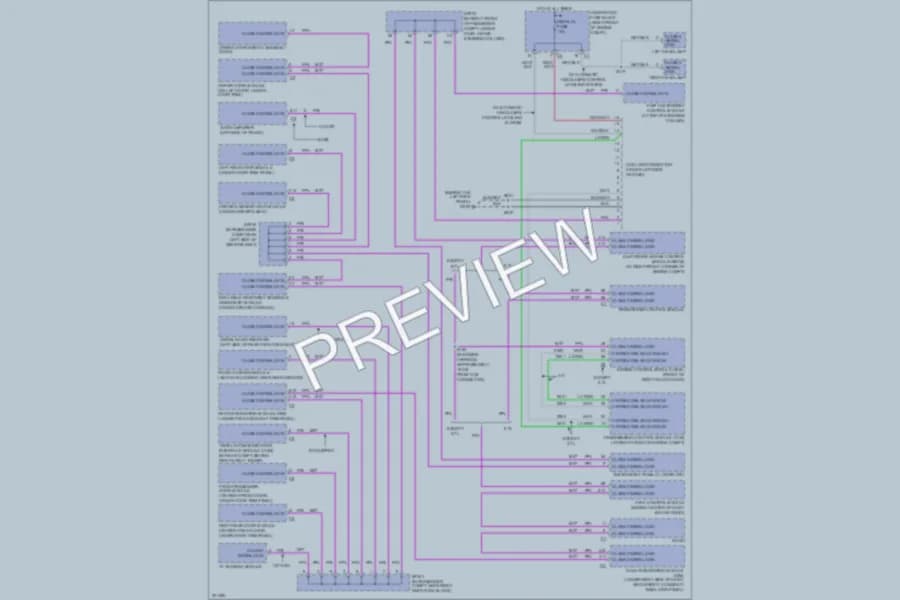 2005 Cadillac CTSV Computer Data Lines wiring diagram preview