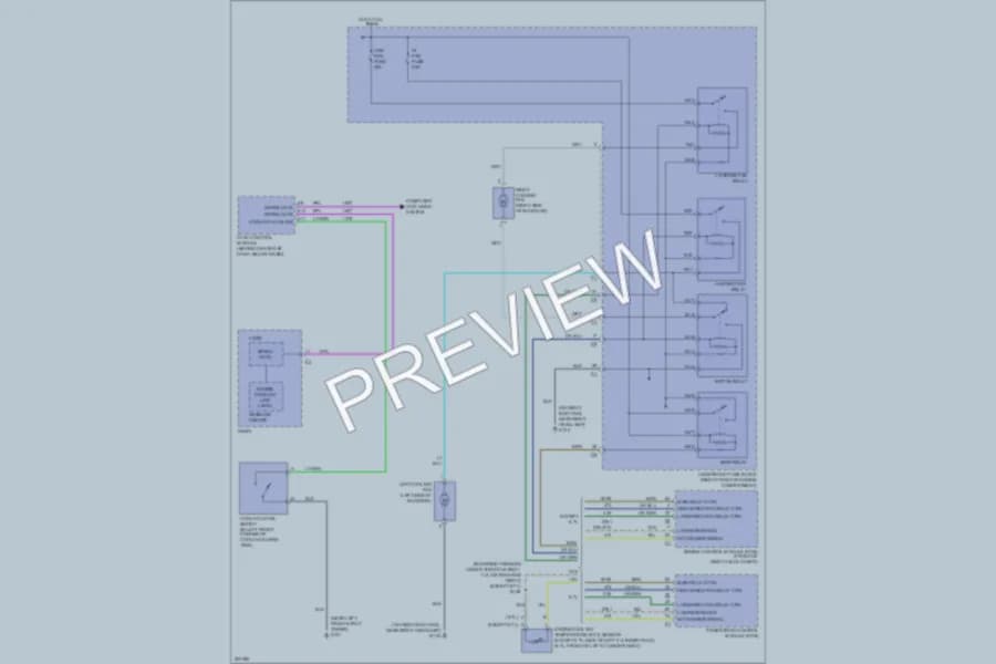 2005 Cadillac CTSV Cooling Fan wiring diagram preview