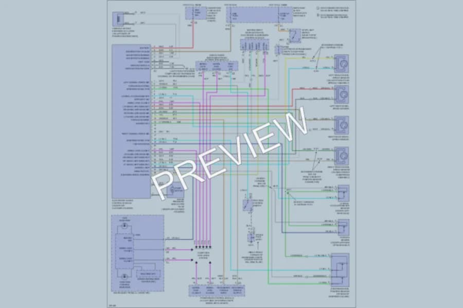 2005 Cadillac DeVille Anti Lock Brakes wiring diagram preview