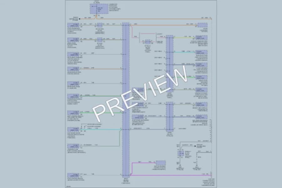 2005 Cadillac Escalade Computer Data Lines wiring diagram preview