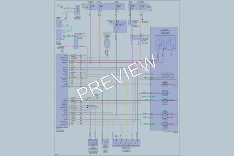 2005 Cadillac EscaladeESV Transmission wiring diagram preview