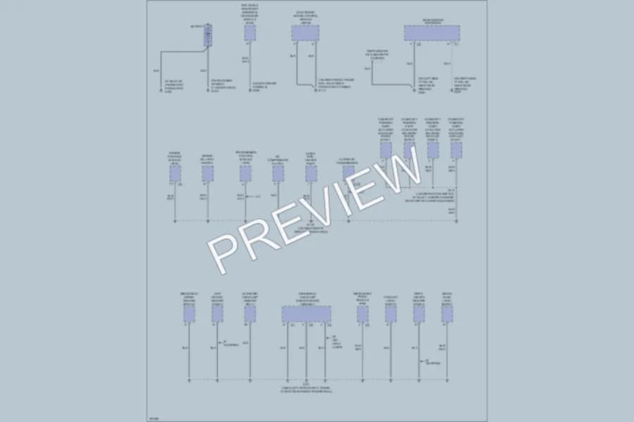 2005 Cadillac STS Ground Distribution wiring diagram preview