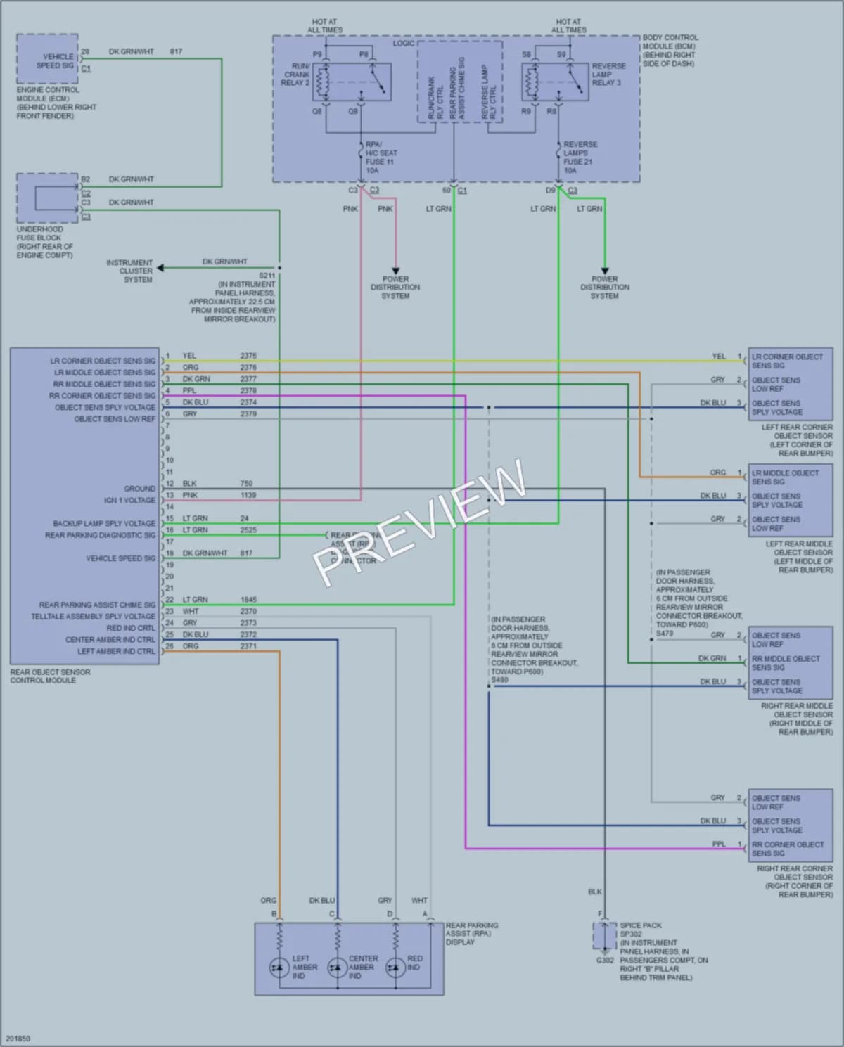 2005 Cadillac XLR Navigation wiring diagram preview