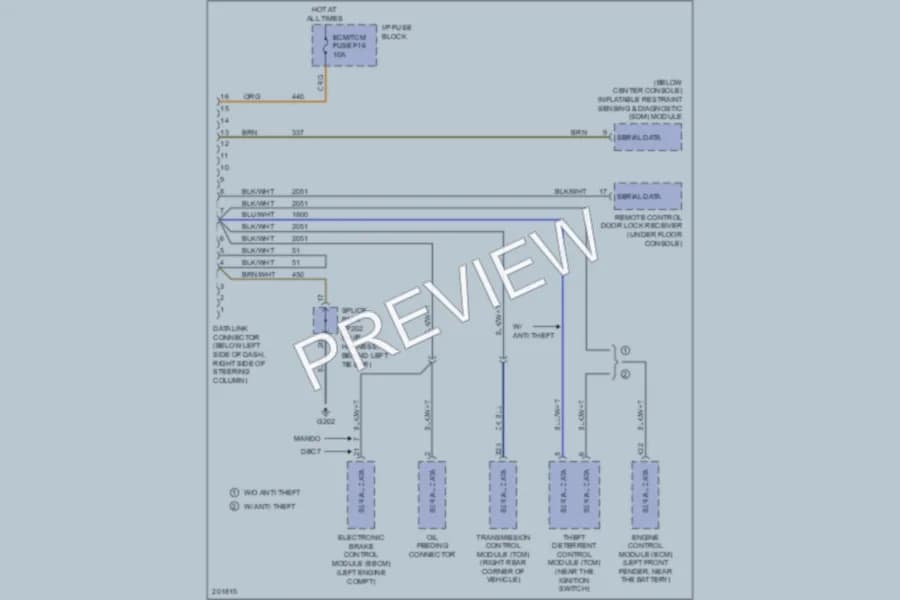 2005 Chevrolet Aveo Computer Data Lines wiring diagram preview
