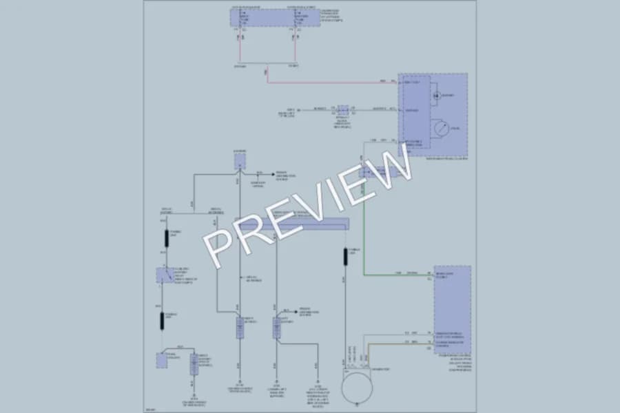 2005 Chevrolet 1500 Starting Charging wiring diagram preview with protected circuit layout