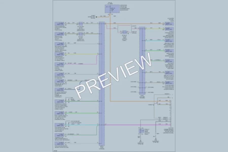 2005 Chevrolet 3500 Computer Data Lines wiring diagram preview with protected circuit layout