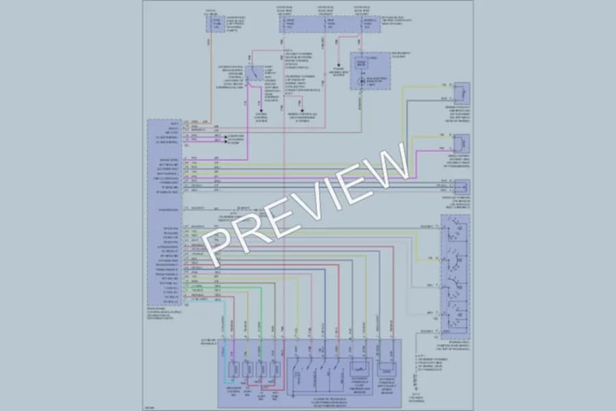 2005 Chevrolet Cavalier Transmission wiring diagram preview