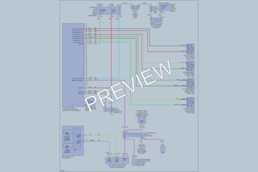 2005 Chevrolet Classic Anti Lock Brakes wiring diagram preview