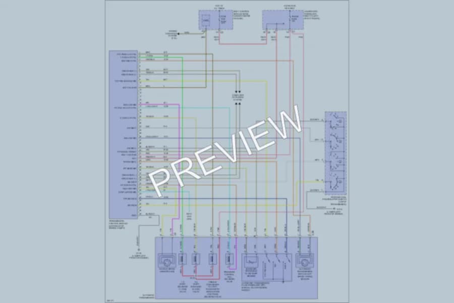 2005 Chevrolet Cobalt Transmission wiring diagram preview
