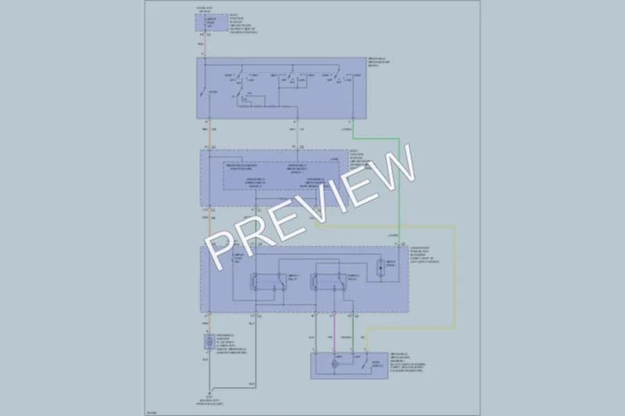 2005 Chevrolet Cobalt Wiper Washer wiring diagram preview