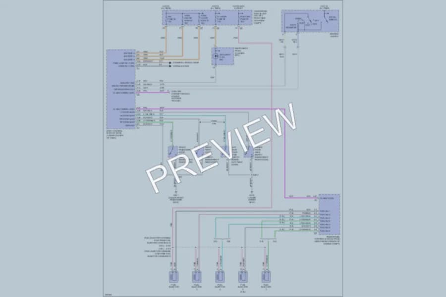 2005 Chevrolet Colorado Anti Theft wiring diagram preview