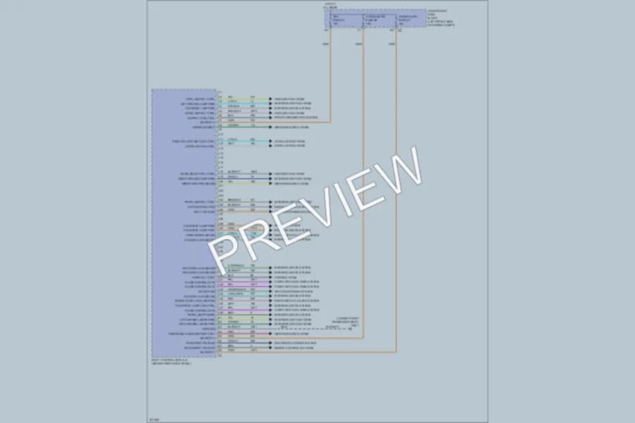 2005 Chevrolet Colorado Body Control Modules wiring diagram preview