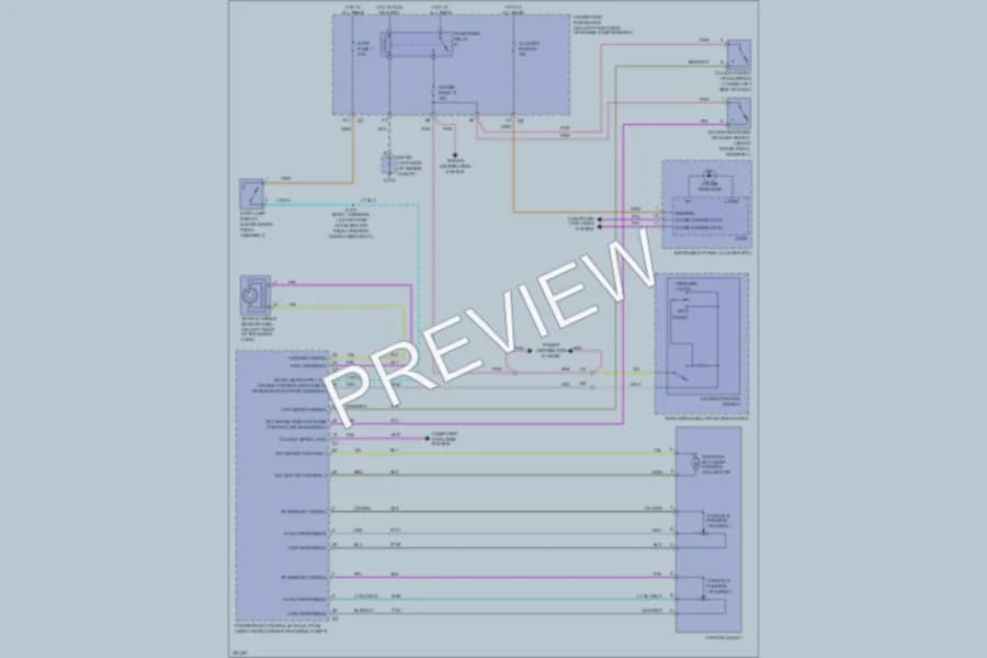 2005 Chevrolet Colorado Cruise Control wiring diagram preview