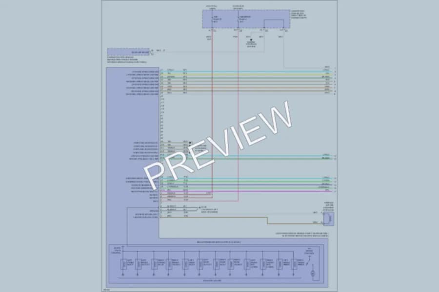 2005 Chevrolet Corvette Anti Lock Brakes wiring diagram preview