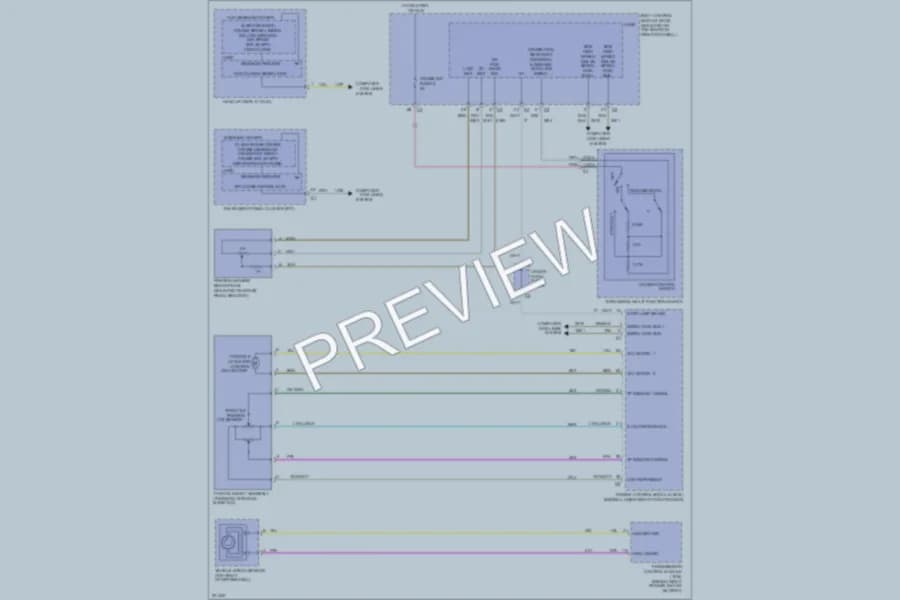 2005 Chevrolet Corvette Cruise Control wiring diagram preview