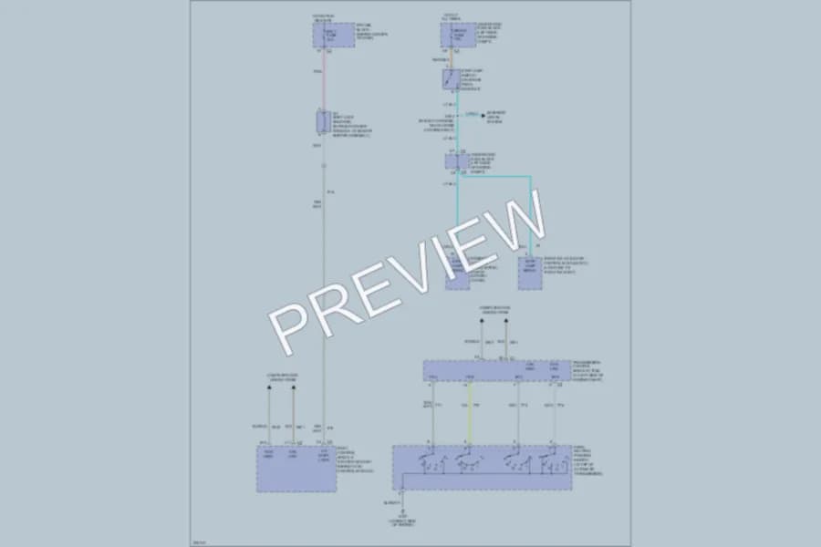 2005 Chevrolet Equinox Shift Interlock wiring diagram preview
