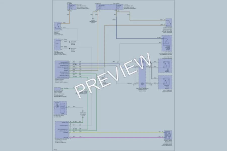 2005 Chevrolet Impala Cruise Control wiring diagram preview
